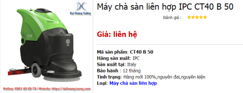 May cha san lien hop IPC CT40 B 50